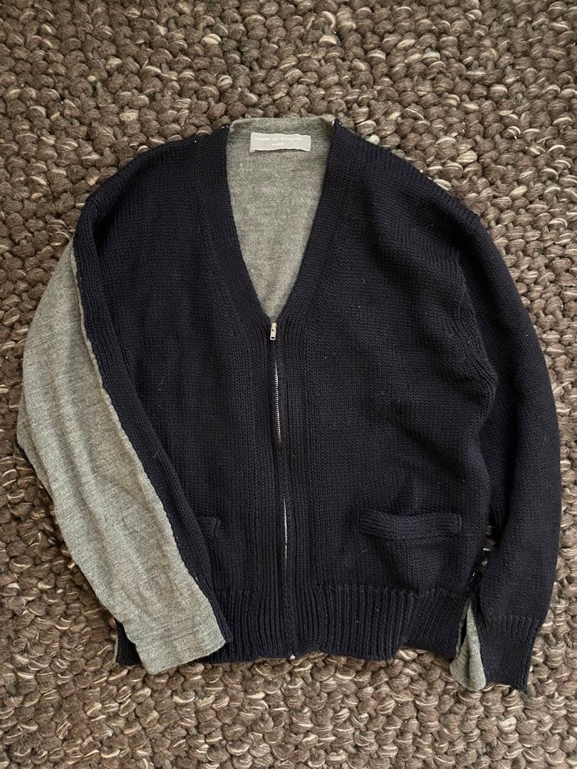 コムデギャルソンオム　AD2000 切り替えしカーディガン