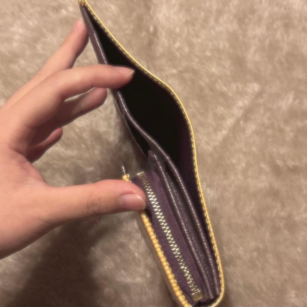 【希少】ルイヴィトン エピ ポルトフォイユ トレゾール 二つ折り財布 イエロー