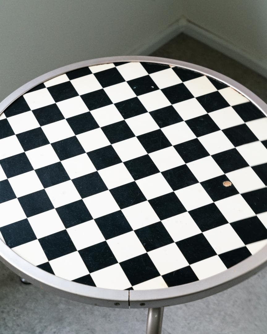 80s ヴィンテージ ラウンドテーブル　アメリカンレトロ　モダン