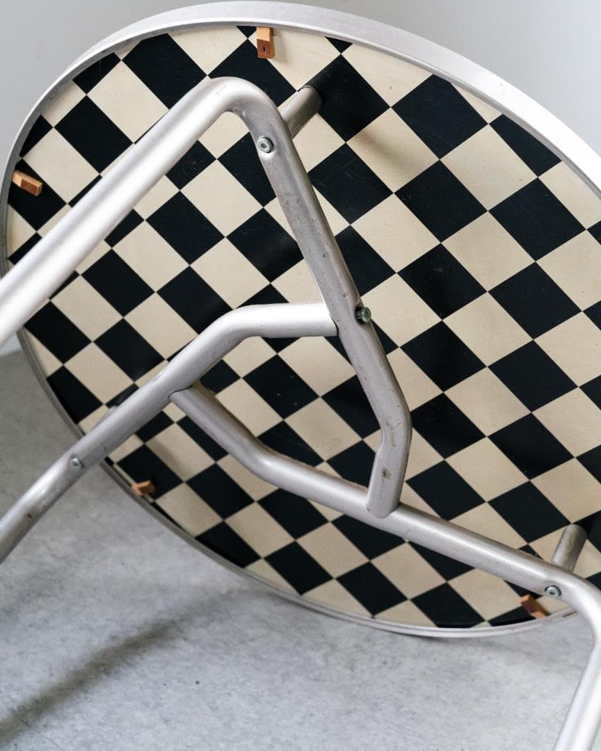 80s ヴィンテージ ラウンドテーブル　アメリカンレトロ　モダン