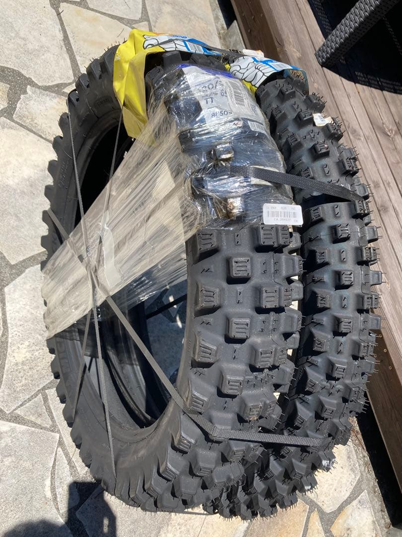 Michelin オフロードタイヤセット 80/100-21 120/90-18