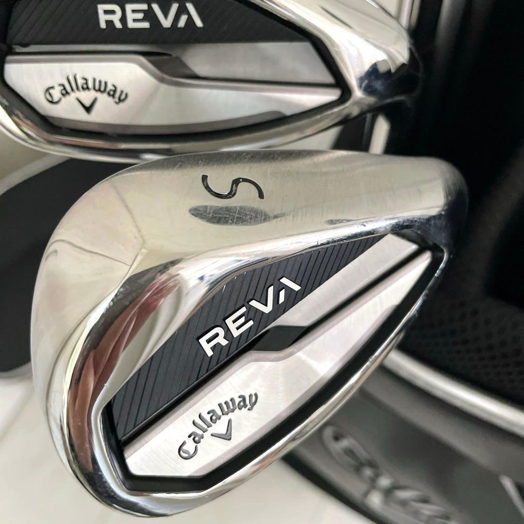 未使用に近い　Callaway REVA レディース ゴルフクラブセット