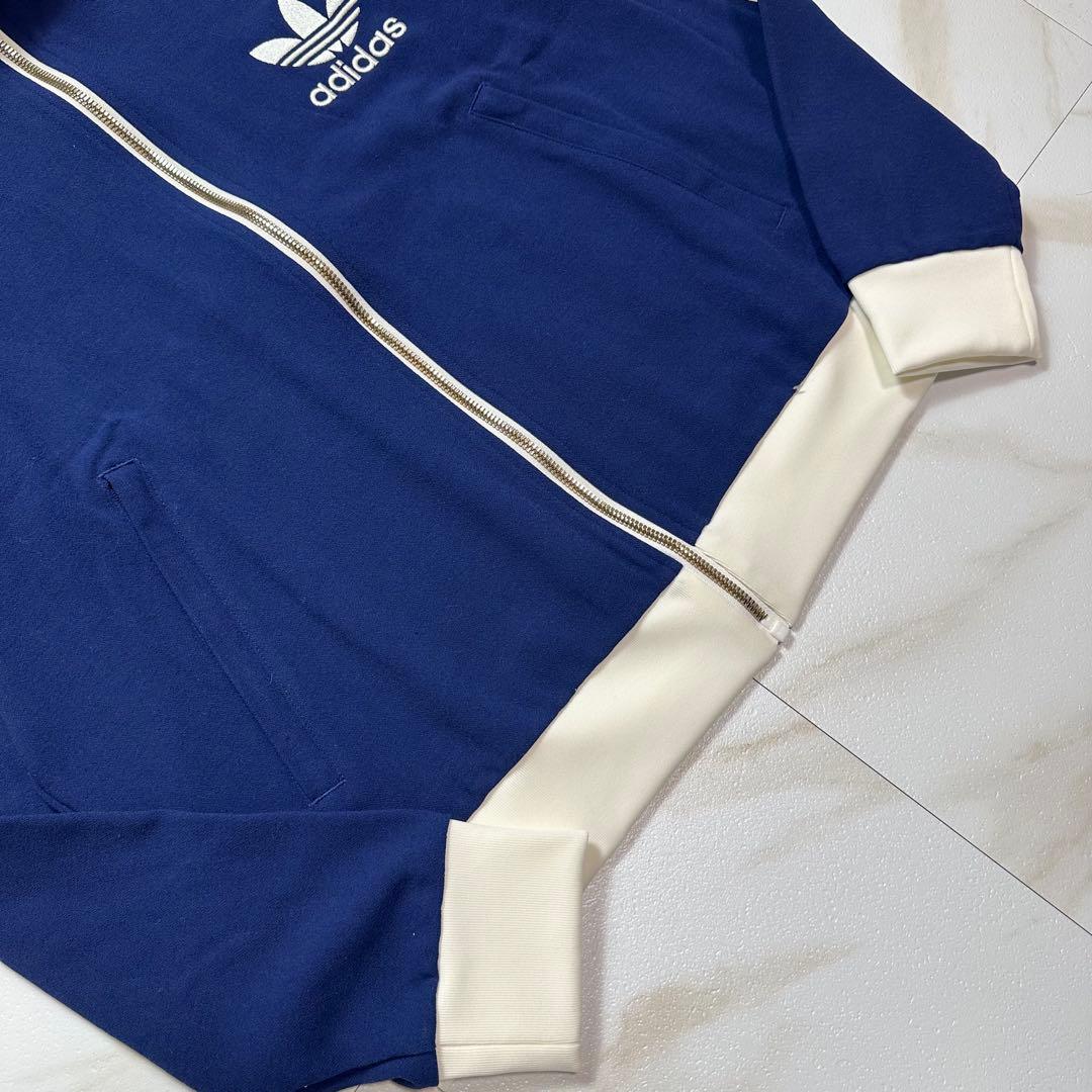 【希少サイズ】adidasジャージ　ベッケンバウアー　青　白　y2k 3XL