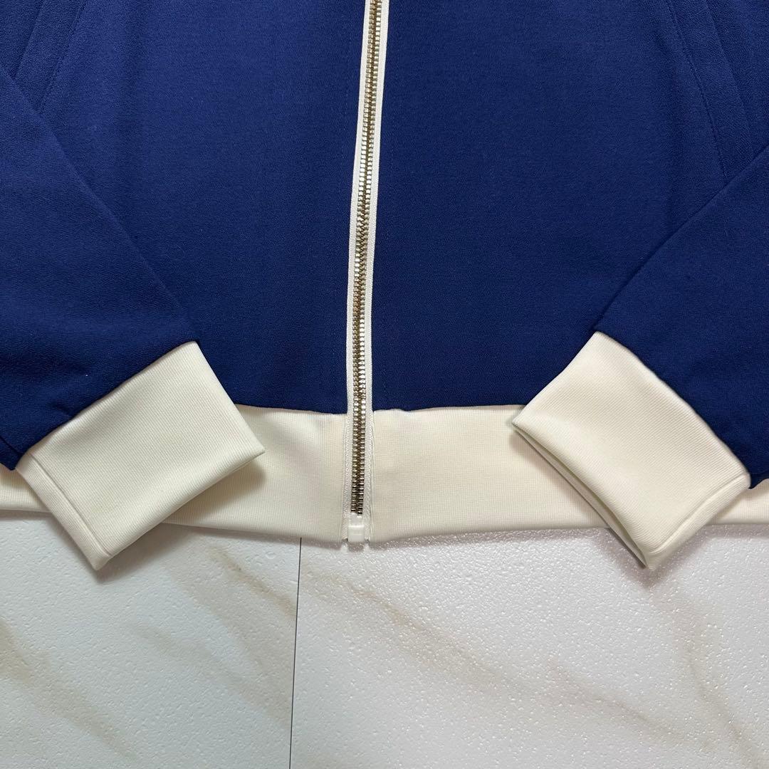 【希少サイズ】adidasジャージ　ベッケンバウアー　青　白　y2k 3XL