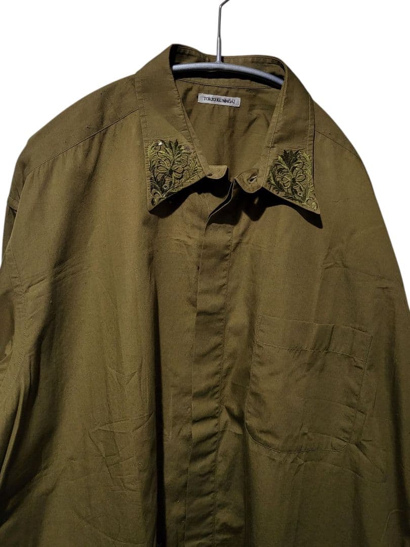 トップス tokio kumagai embroidered oversized SHT
