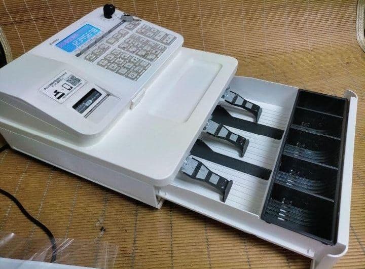 カシオレジスター　SR-S200　最新機種　スマホで設定売上管理　831003