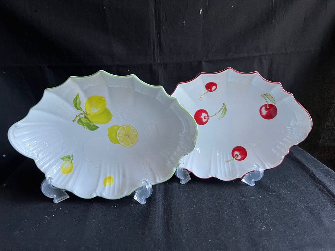 リチャードジノリ　アンティコチェリー／リモーネ　シェルディッシュ