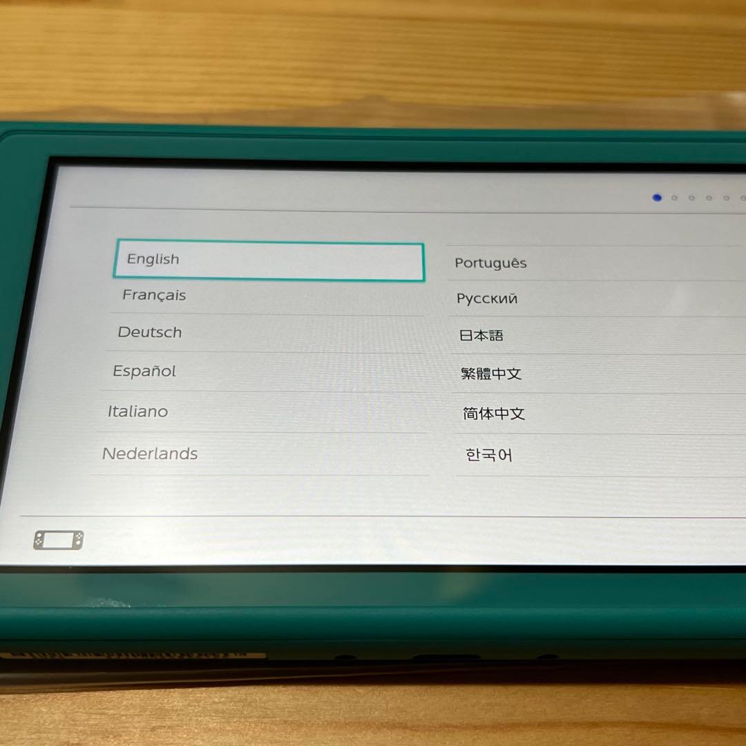 【美品】Nintendo Switch Lite ターコイズ 本体
