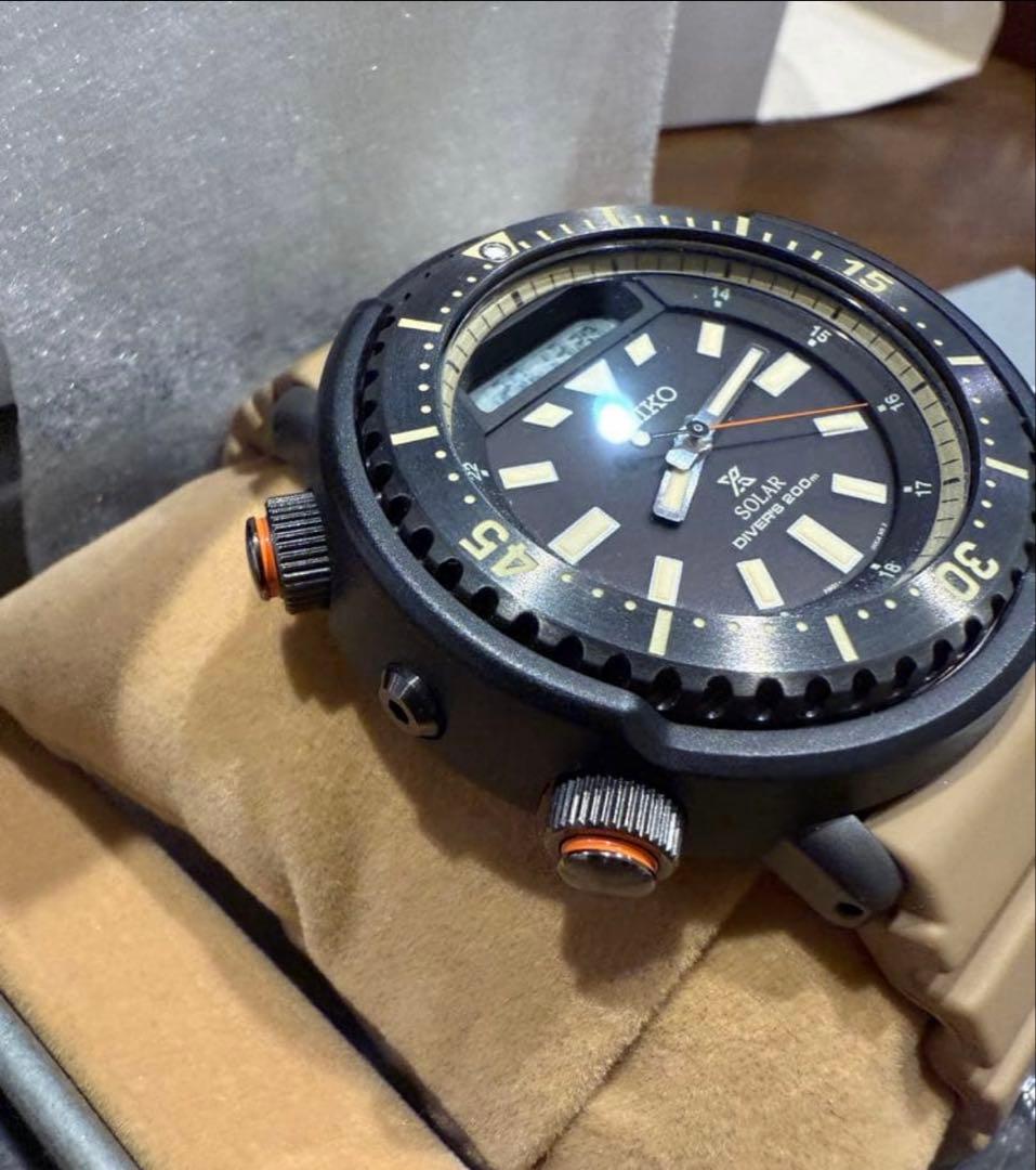 SEIKO PROSPEX ソーラー　 ダイバーズウォッチ SBEQ007