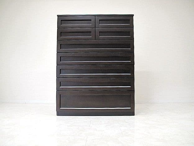 IDC大塚家具　「ヴィータ」　ブナ材ハイチェスト　　　サイドチェスト/整理タンス