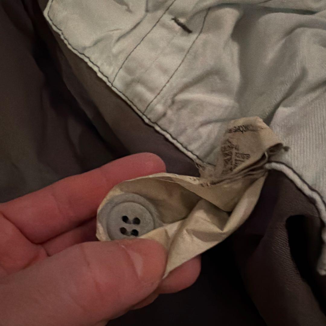 コムデギャルソン　縮絨　カーキ色　ジャケット