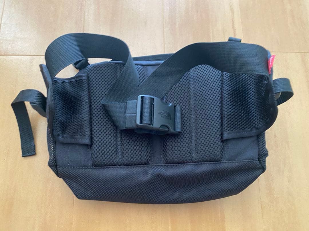 シュプリーム ノースフェイス ウエストバッグ 黒