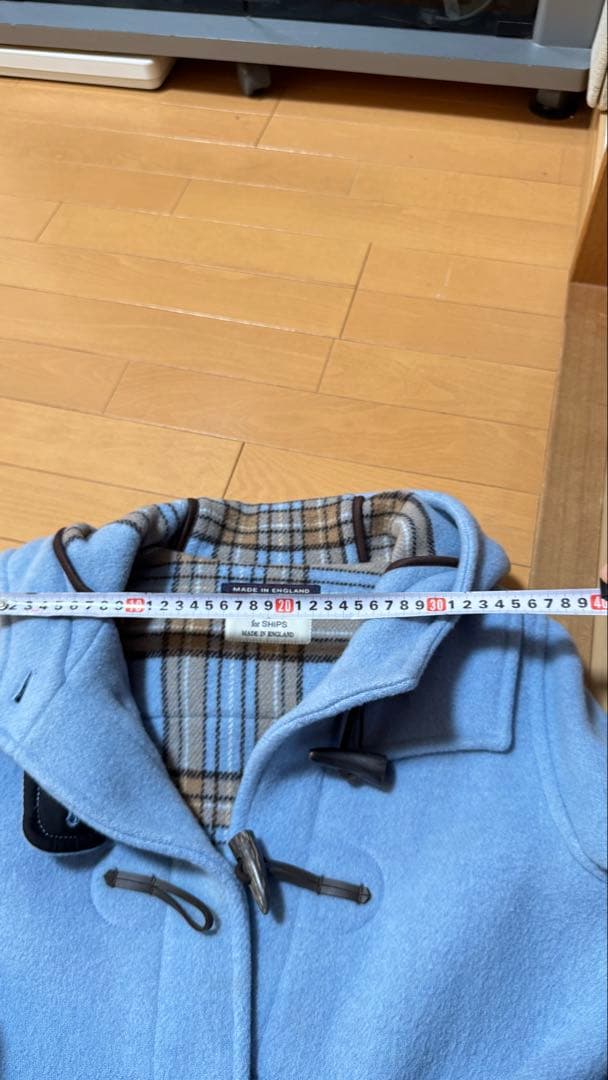 再び値下げ　LONDON TRADITION ダッフルコート 水色