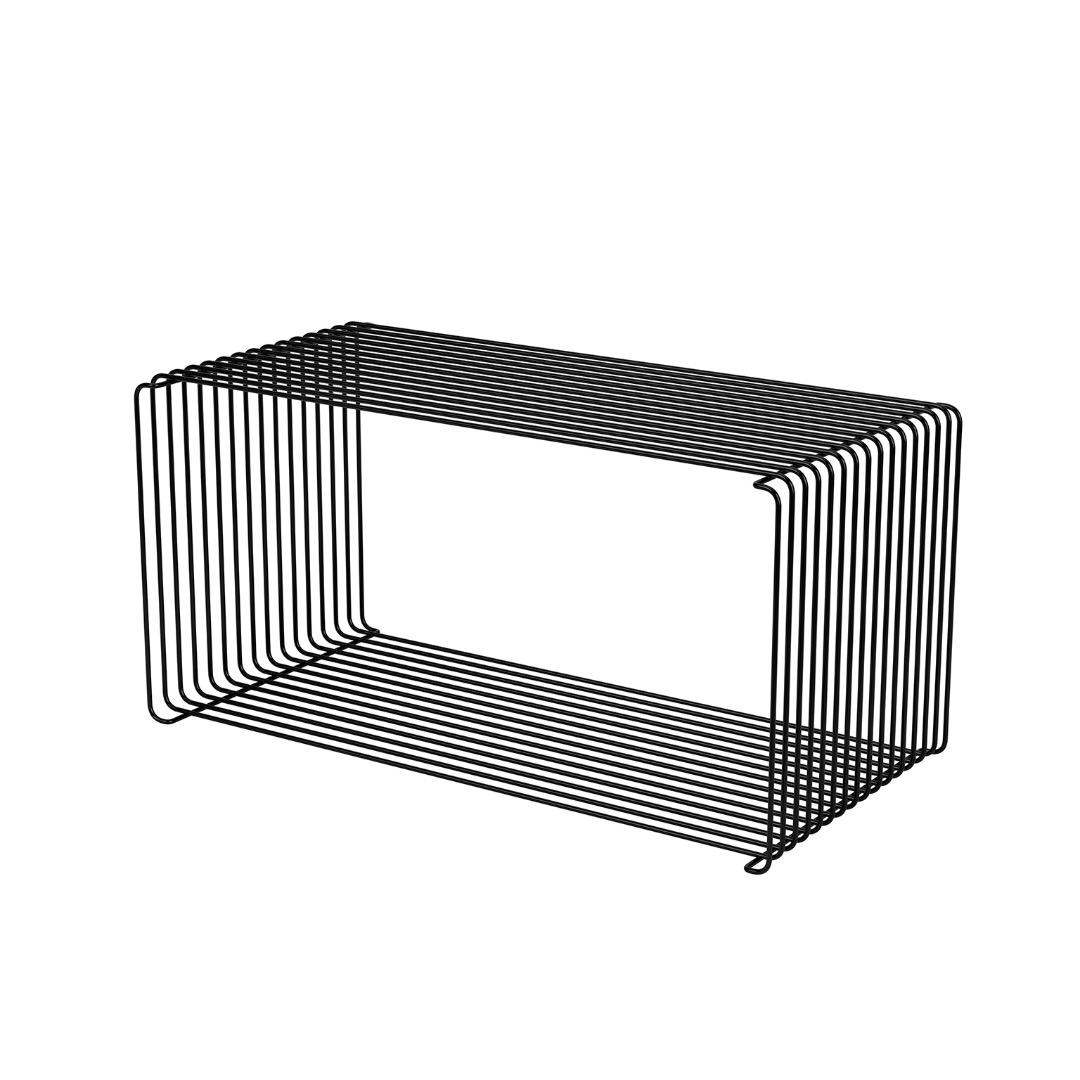 スチールラック・メタルラック Montana Panton Wire Shelf Double Black