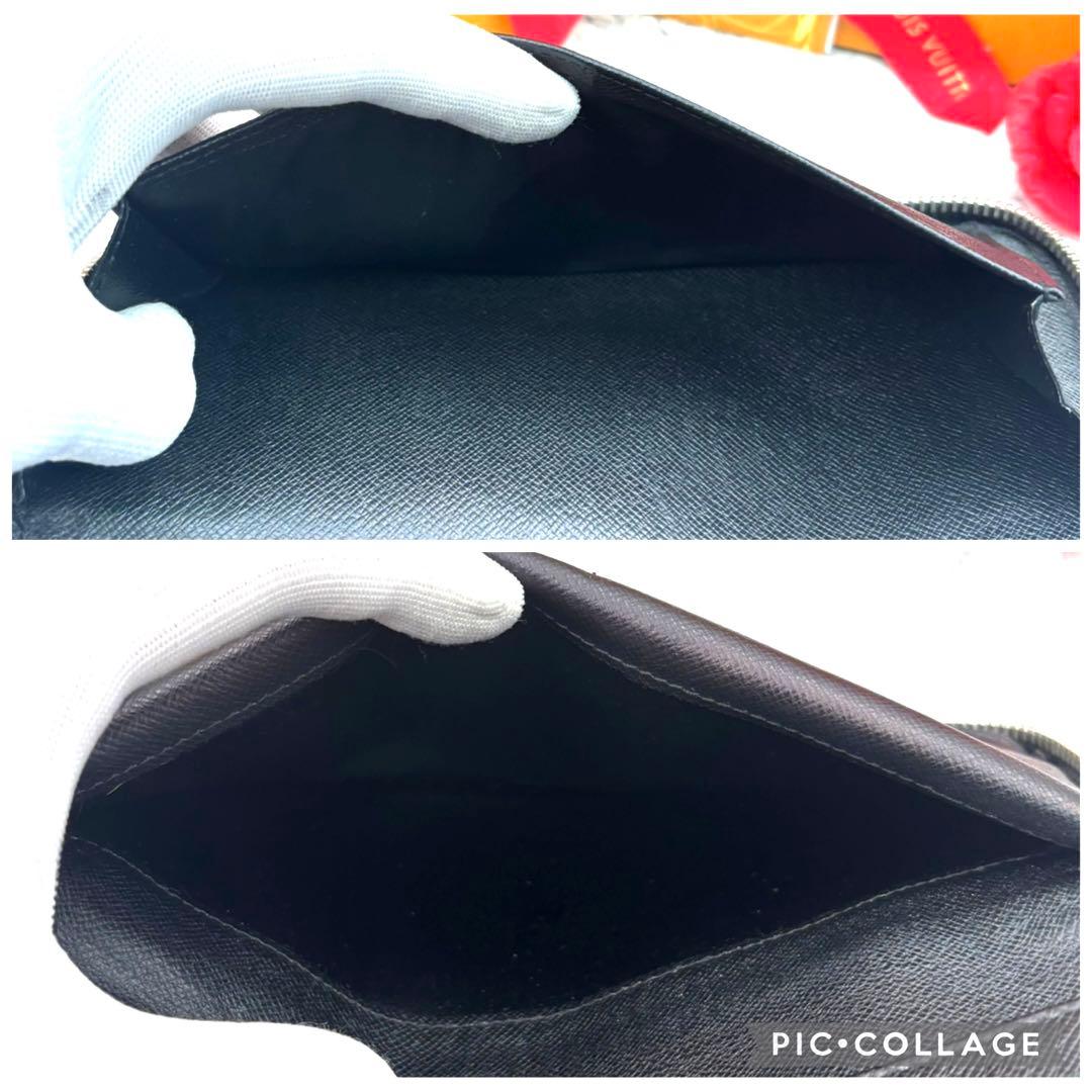 【新品仕様】 ルイヴィトン ダミエ グラフィット ヴェルティカル 長財布