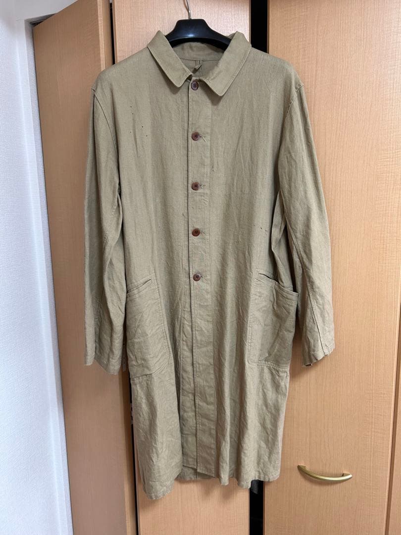 MOTOR カーキ ステンカラーコート