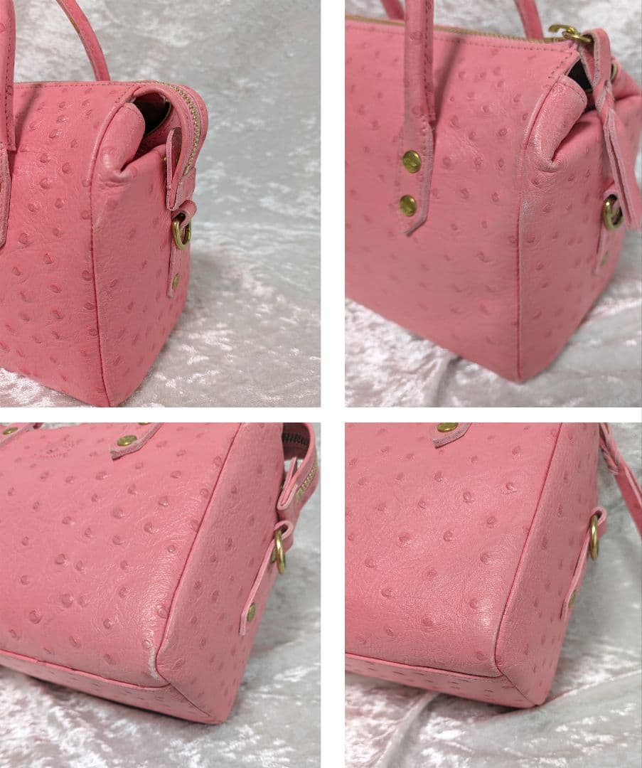 お値引可/イルビゾンテ/ボストンバッグ/ピンク