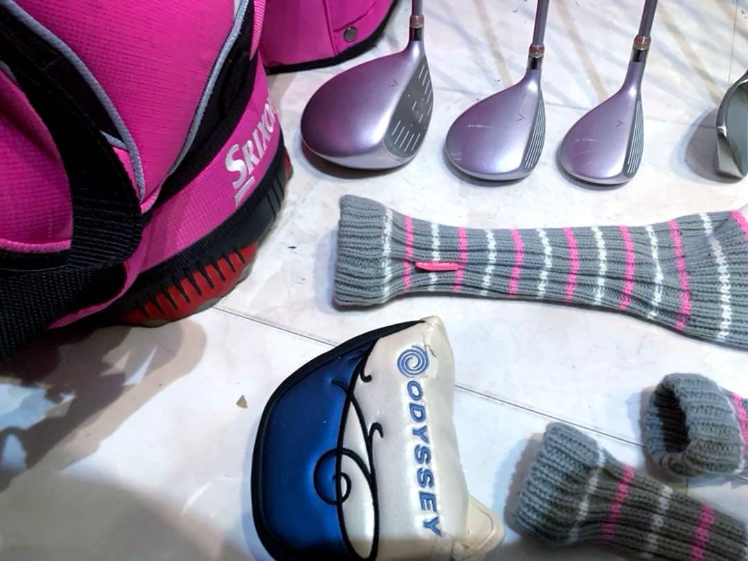 豪華　良品　レディースゴルフクラブフルセット　ダンロップ　スリクソン　ヨネックス