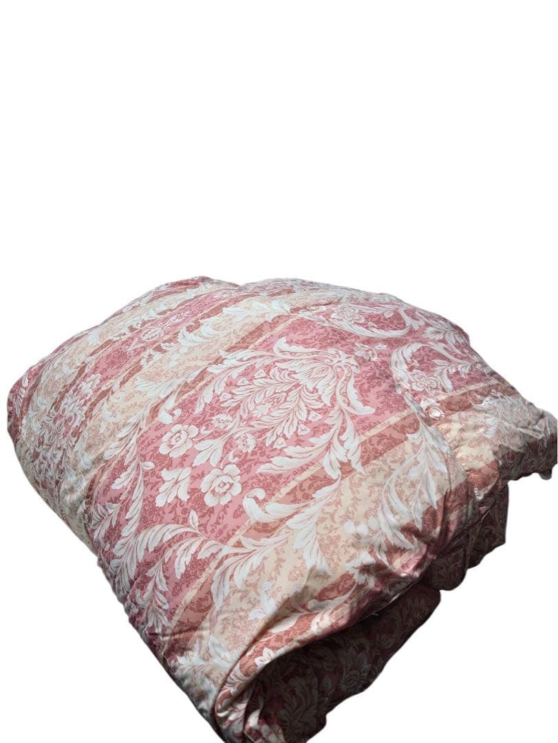 羽毛掛け布団 日本製 ピンク　花嫁わた