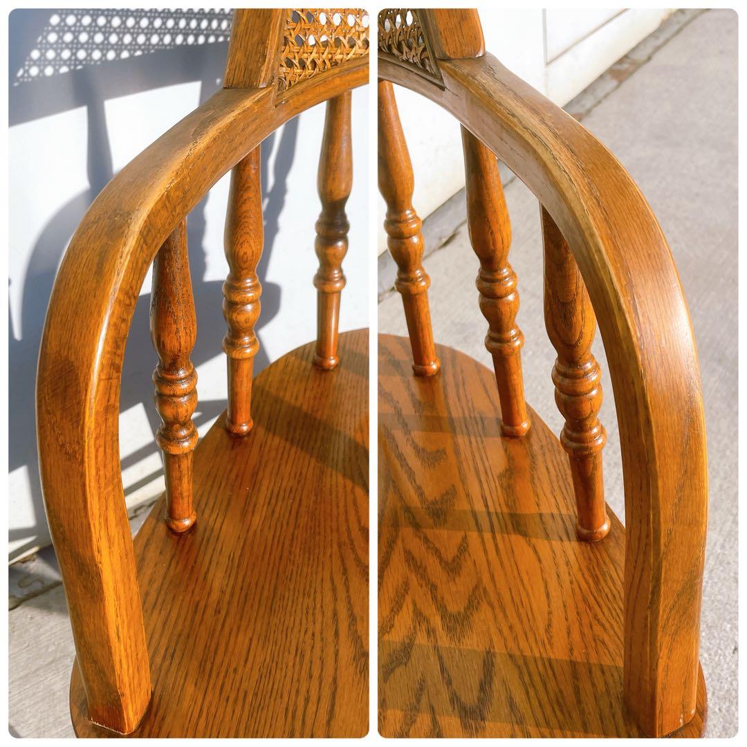 【美品】三越 ブルージュ Shin-Lee アームチェア ヴィンテージチェア