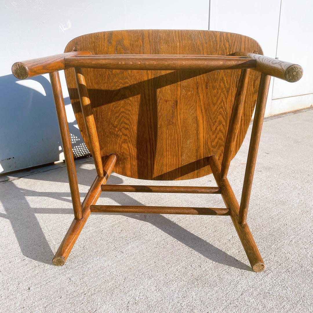 【美品】三越 ブルージュ Shin-Lee アームチェア ヴィンテージチェア