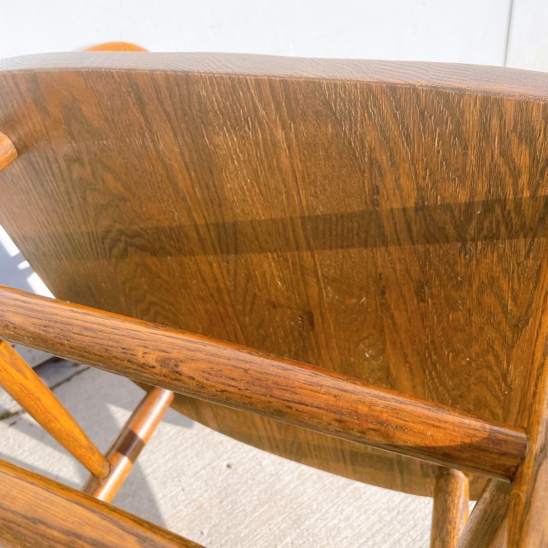 【美品】三越 ブルージュ Shin-Lee アームチェア ヴィンテージチェア