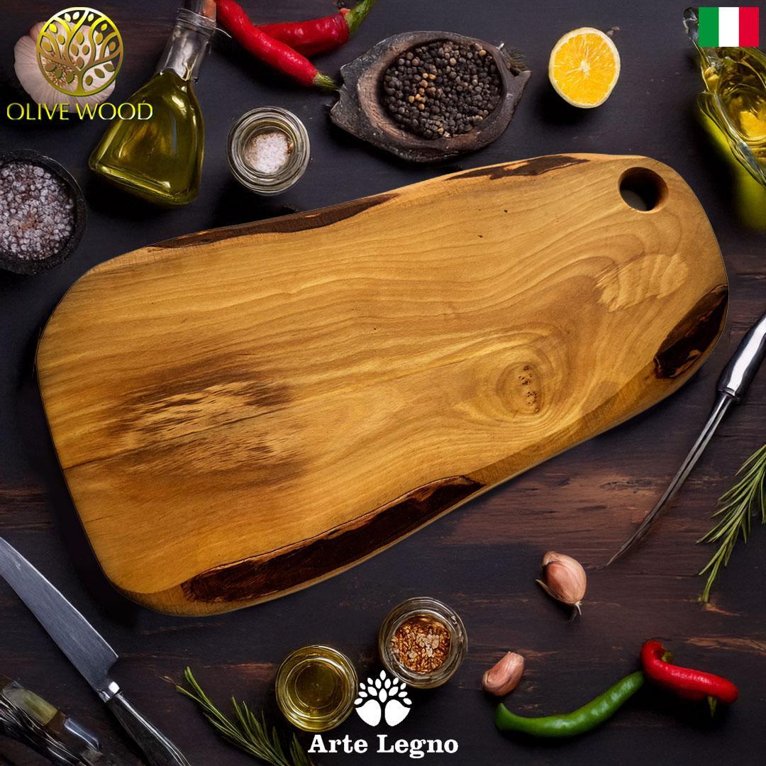 熱愛 オリーブウッド カッティングボード アルテレニョ イタリア トール