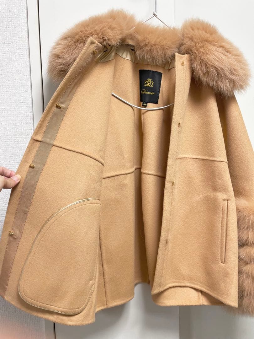 Siyi Lau 様　Drawer ドゥロワー　コート　ジャケット　ファー