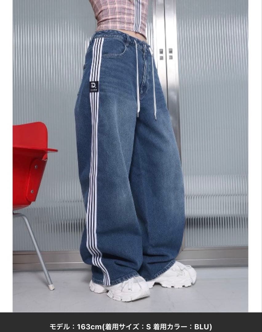 Darich リメイクライクワイドデニムパンツ