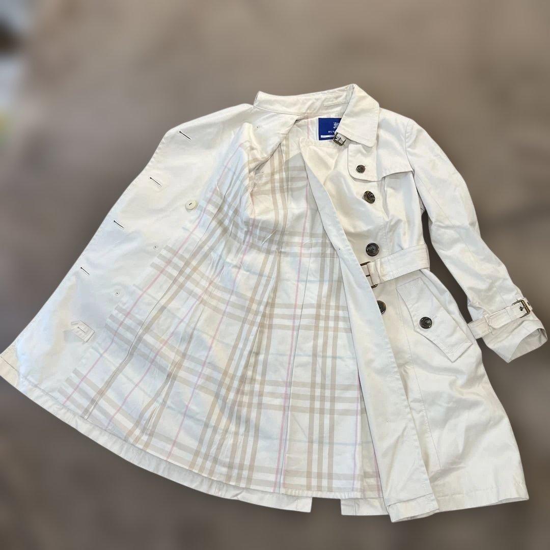 BURBERRYBLUE LABEL バーバリーブルーレーベルトレンチコート Ｍ
