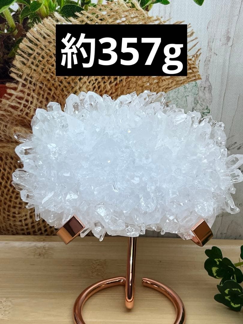 天然石　菊花水晶　透明感抜群　形良し　No.555