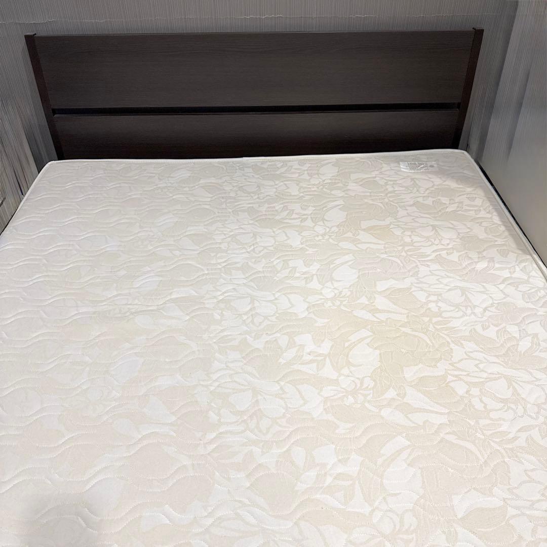 マニフレックス クイーンサイズ マットレス+ベッド マット元値¥87,780