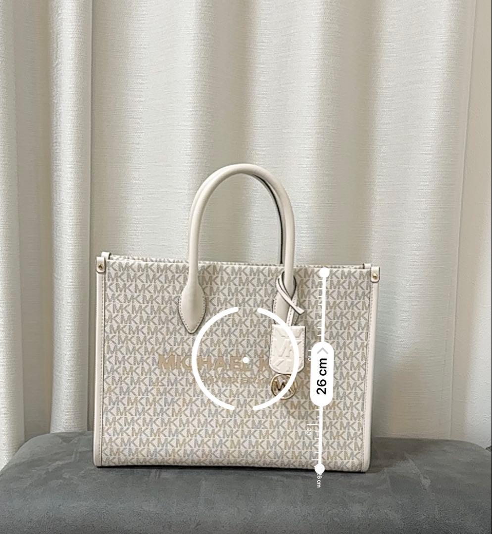 MICHAEL KORS ホワイト トートバッグ