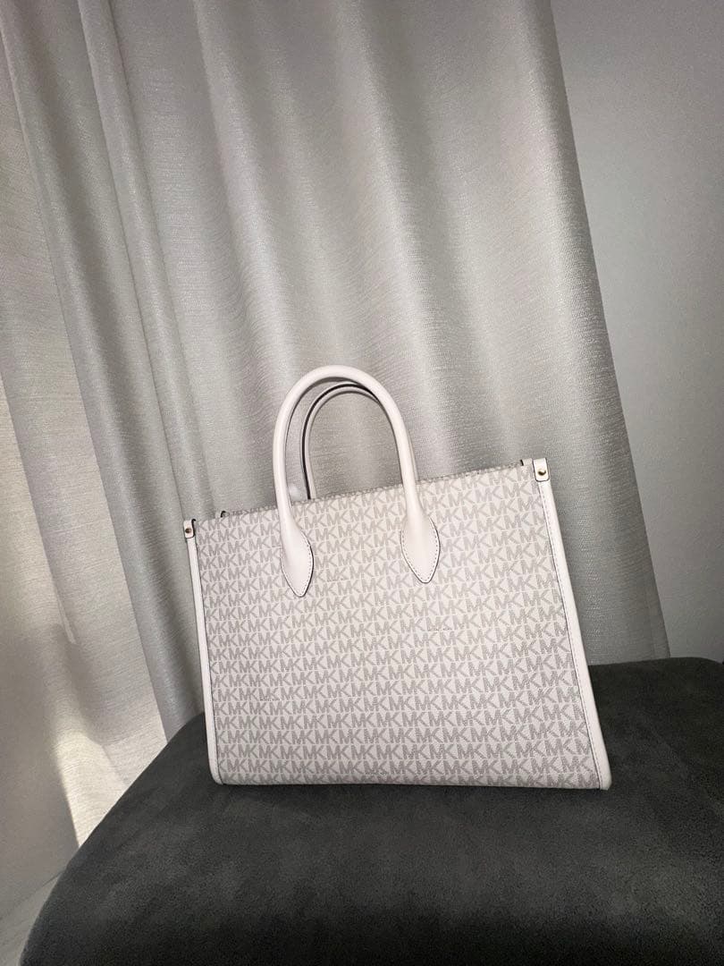 MICHAEL KORS ホワイト トートバッグ