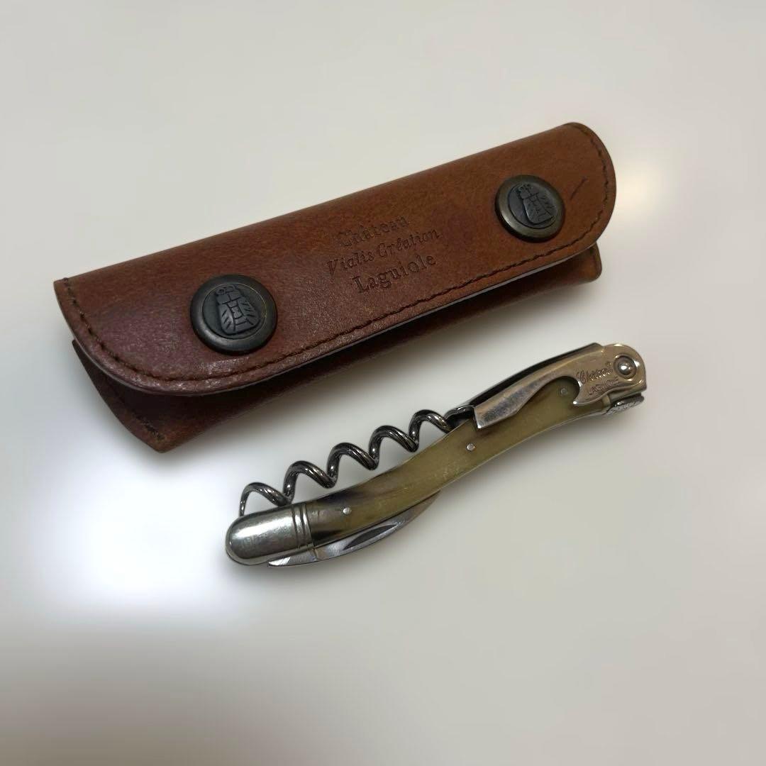 シャトーラギオール ソムリエナイフ レザーケース付き