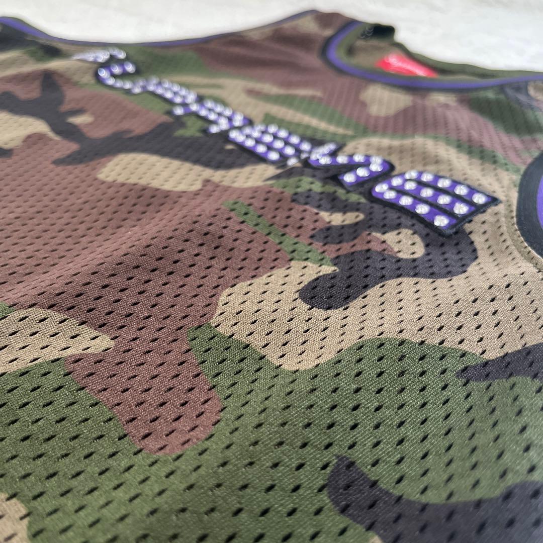 【美品】Supreme Rhinestone Basketball Jersey