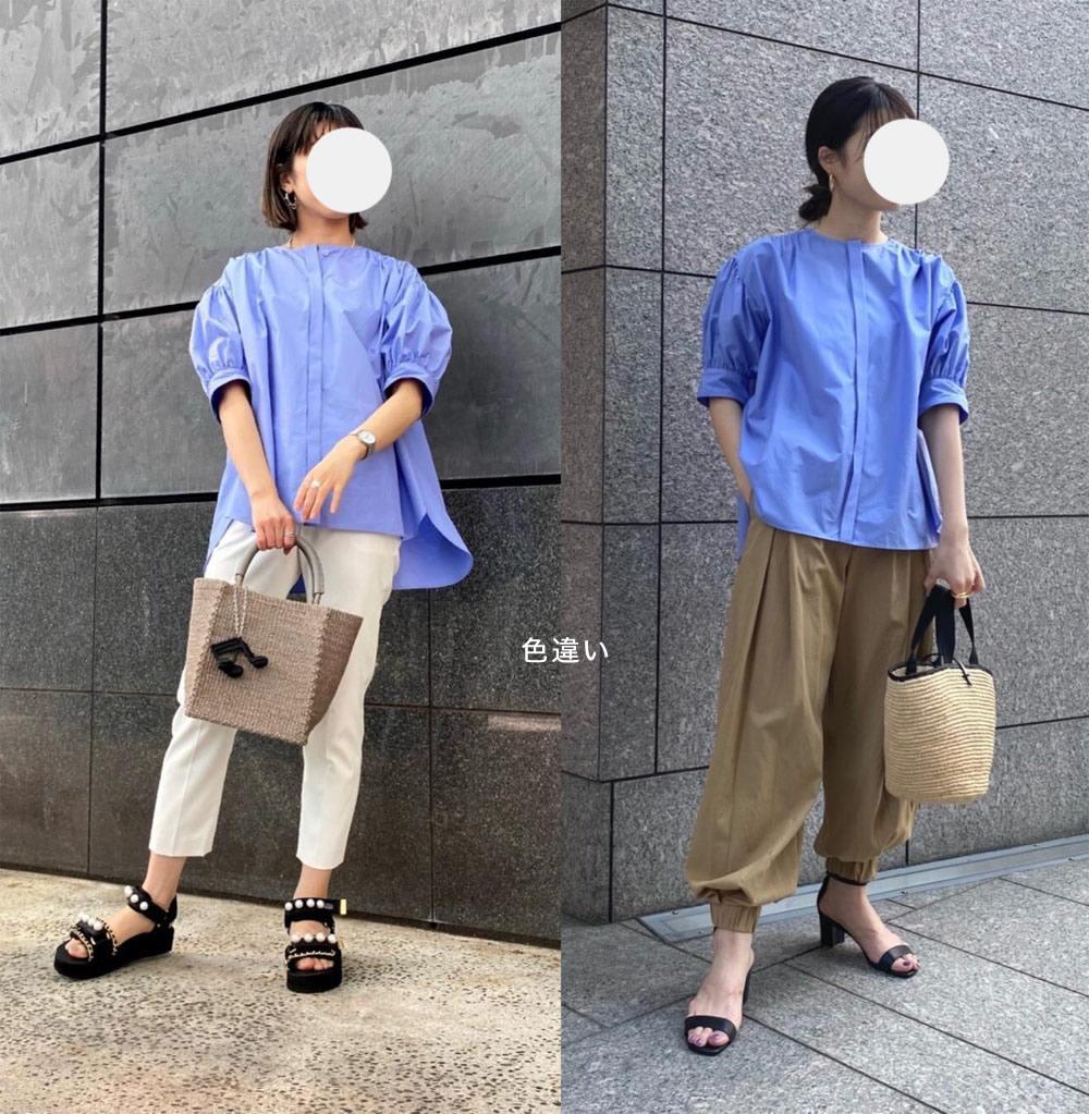 美品 ユナイテッドアローズ TOKYO 1,7万円 ノーカラーブラウス C334