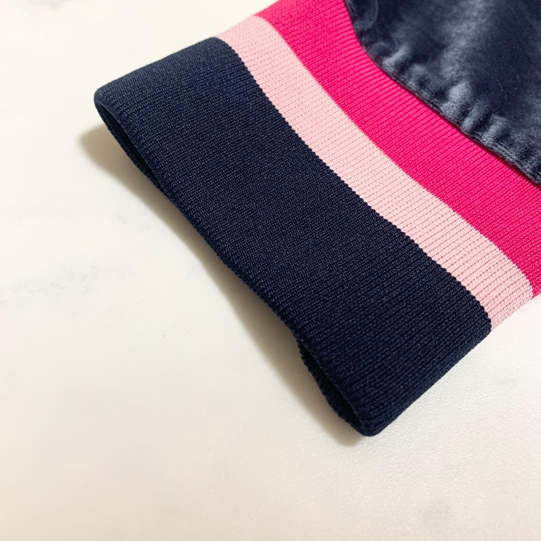 NIKE ナイキ セットアップ ジャージ ベロア ネイビー ピンク S