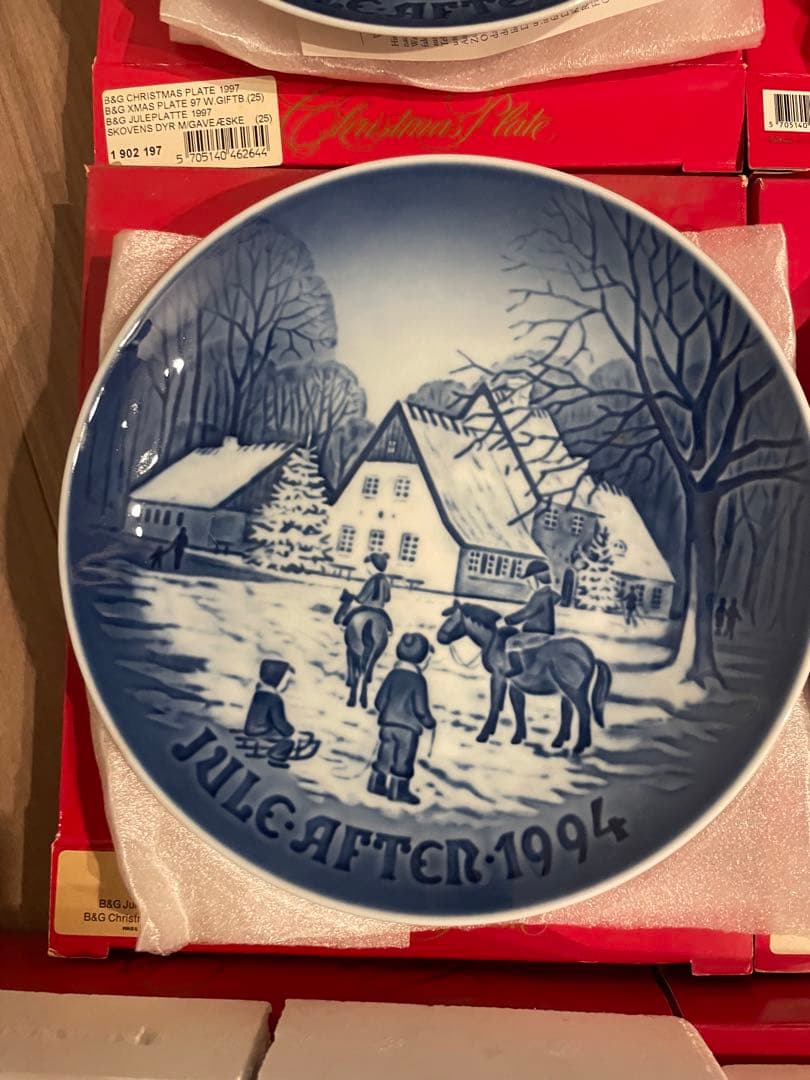 Bing & Grøndahl クリスマスプレート 90年代 10枚セット