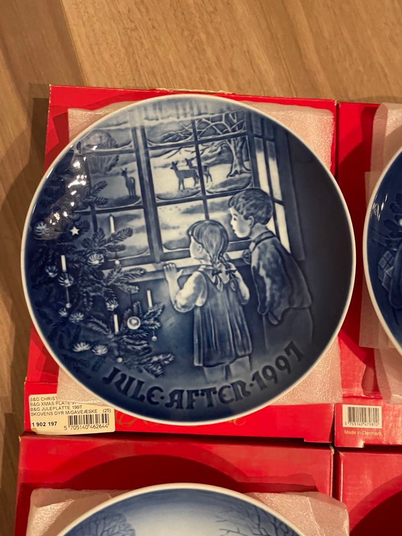 Bing & Grøndahl クリスマスプレート 90年代 10枚セット