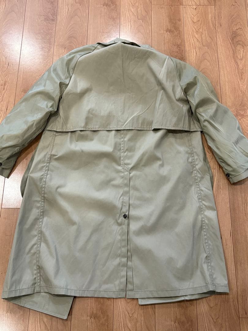 実物 米軍 海兵隊 USMC トレンチコート ライナー付 38S