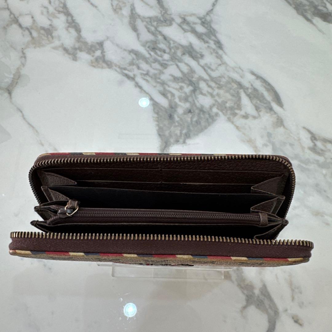 GUCCI スプリームクーリエ.ラウンドジッピータイガー.長財布