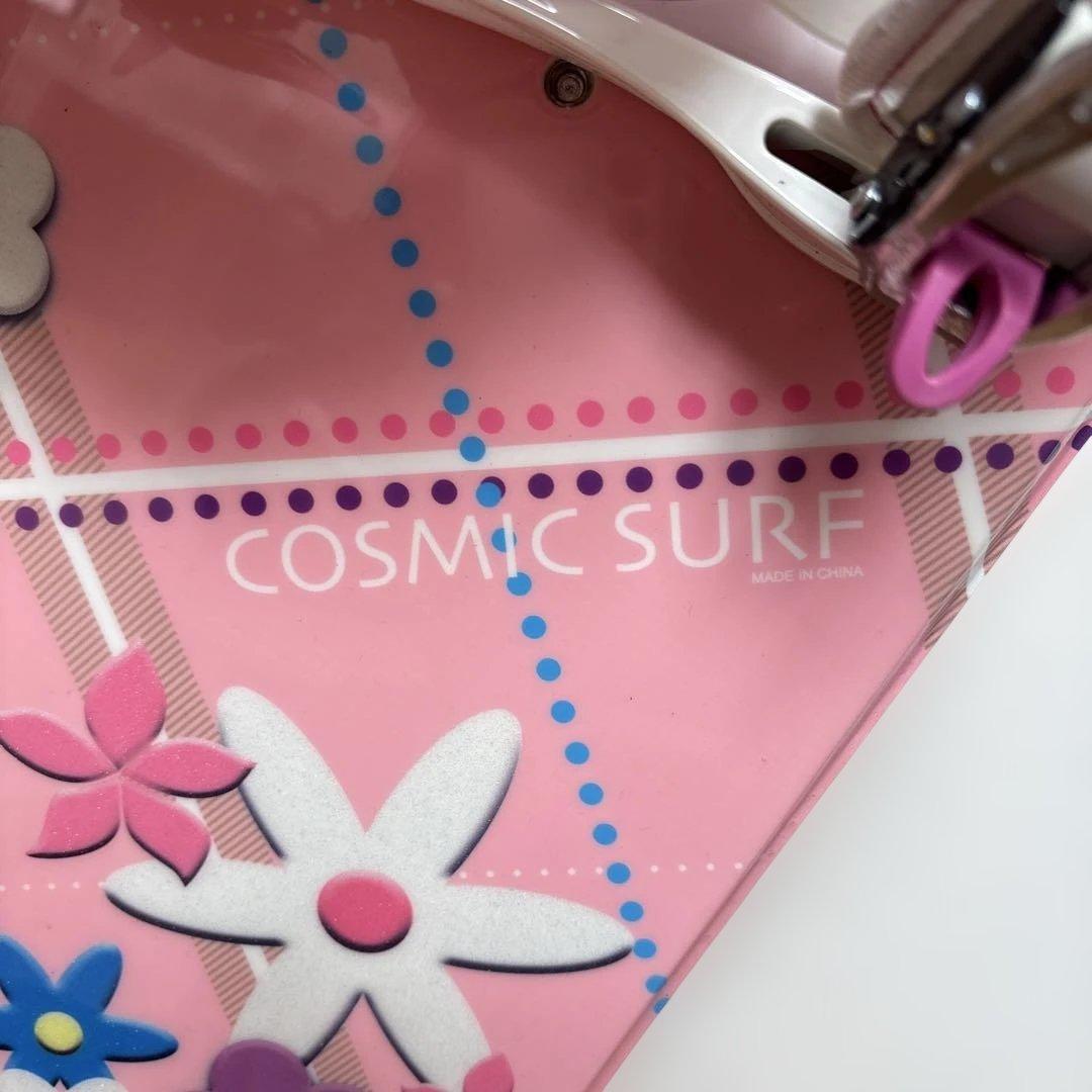 ピンク花柄スノーボードとブーツセット