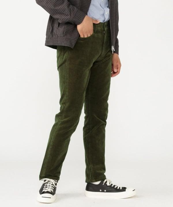 N*o様 BEAMS PLUS / 5ポケット テーパード コーデュロイ パンツ