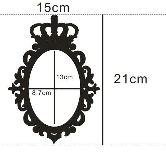 クリスマスアイテムインテリア 鏡 アクリルミラー ハンドメイド ガーランド