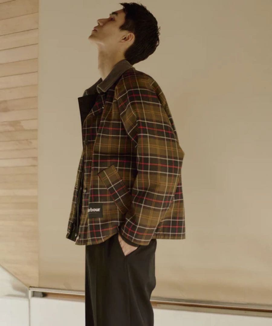 Barbour トランスポート アダムエロペ別注 リバーシブル