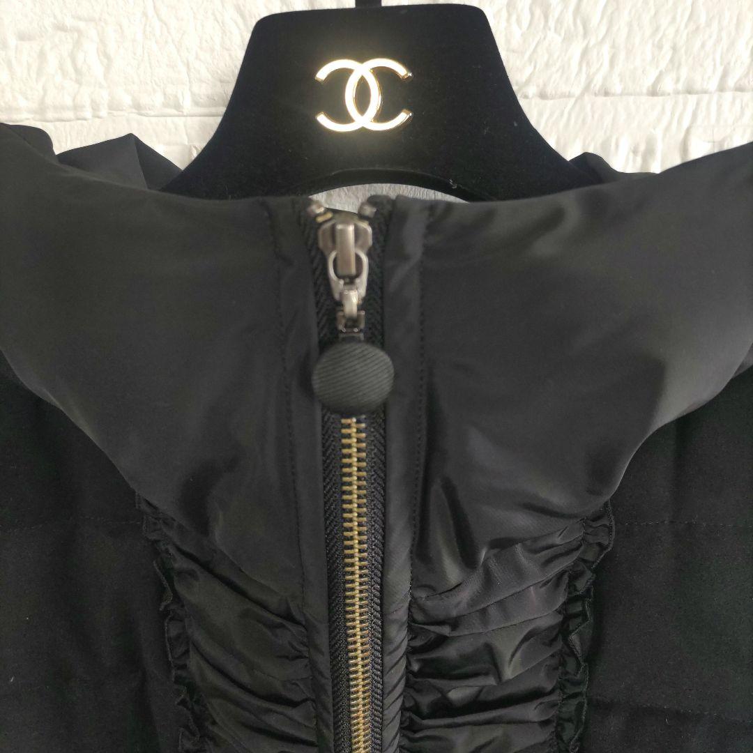 極美品✨TOBECHIC　トゥービーシック　ペプラム　ダウンベスト　フリル