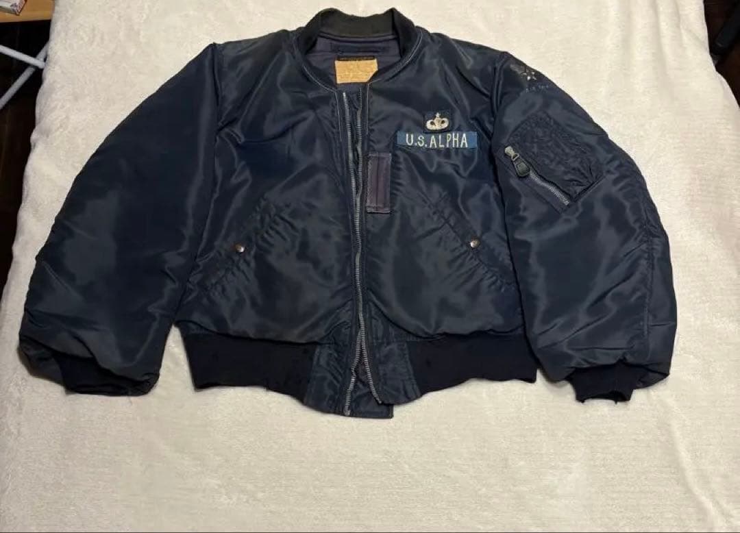 e*s様 バズリクソンズ B15C 60s フライトジャケット 40 NAVY