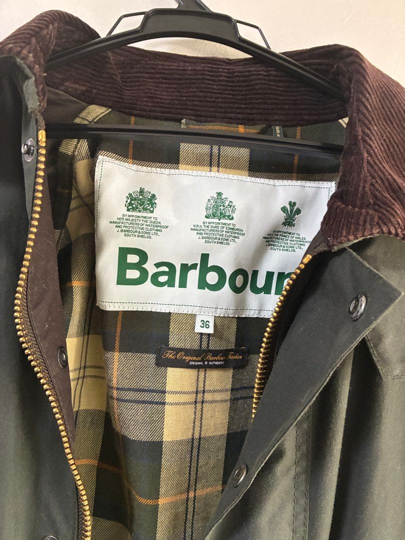 専用！！　バブアーNEW BURGHLEY JACKETニューバーレー