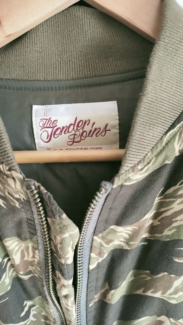 tenderloin テンダーロイン　ジャケット　MA-1 デニム　ダウン